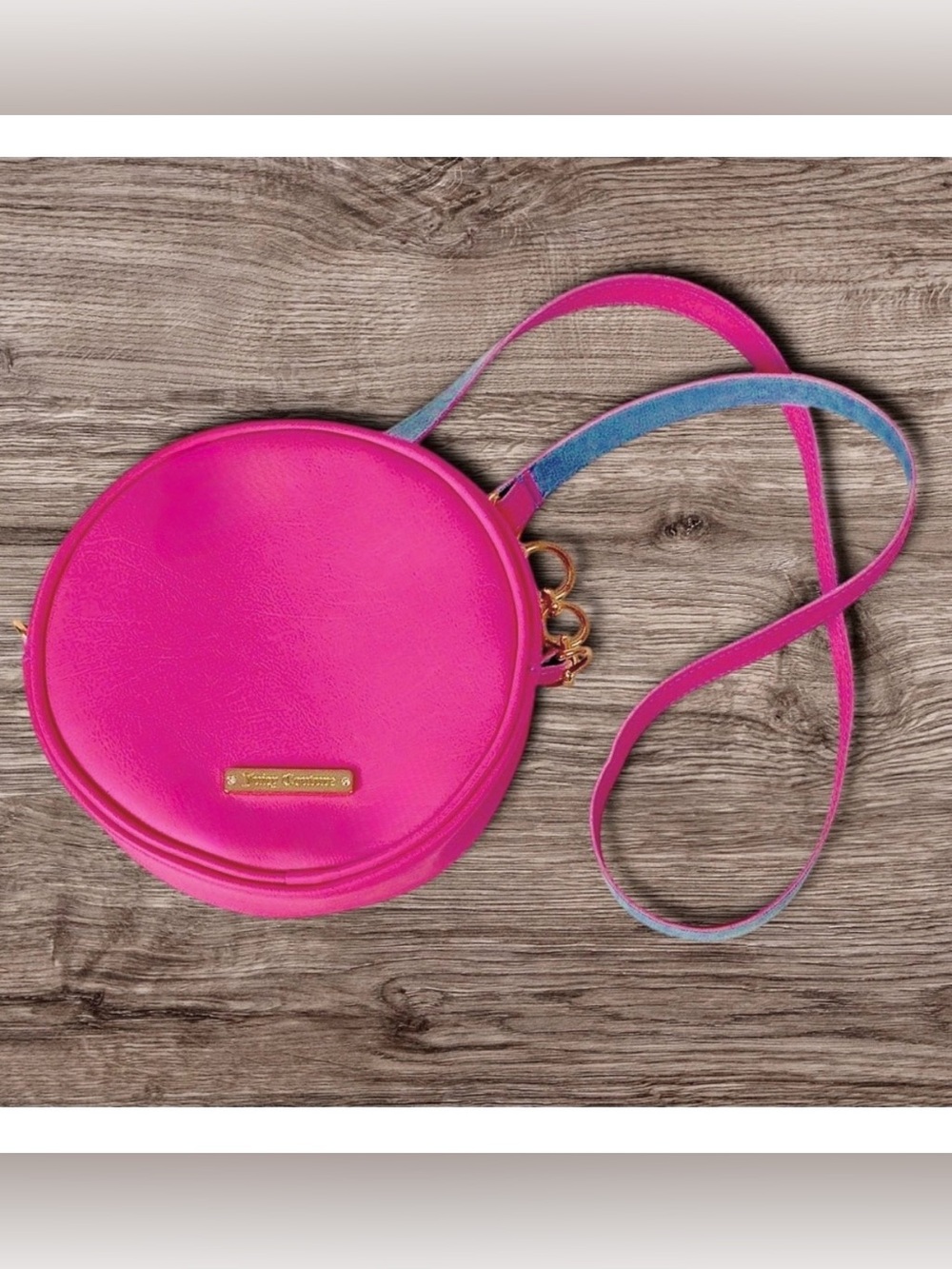 NWT Elizabeth Arden Juicy Couture Hot Pink Mini Crossbody Purse